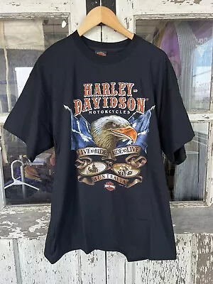 Vintage Harley Davidson Australia T Shirt XL NOS Deadstock 1996 With Tag • $36