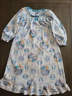 Frozen Girls Olafs Frozen Adventure Night Gown Multicolor Size 3 T • $6.99