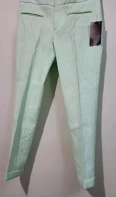 Zara Women's Green Dress Pants - Size Medium NWT With Defects • $19.99