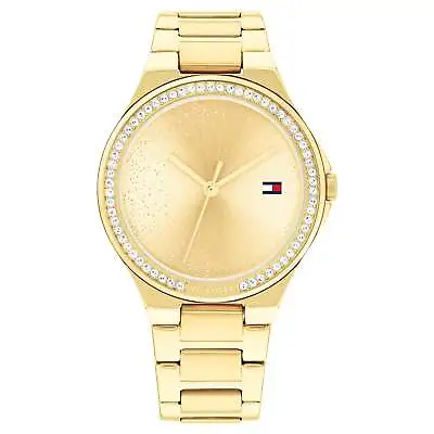 Tommy Hilfiger Gold Steel Light Gold Dial Women's Watch - 1782642 • $199