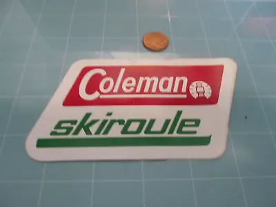 VINTAGE COLEMAN SNOWMOBILE Sticker / Decal ORIGINAL  OLD STOCK RACING • $4.98