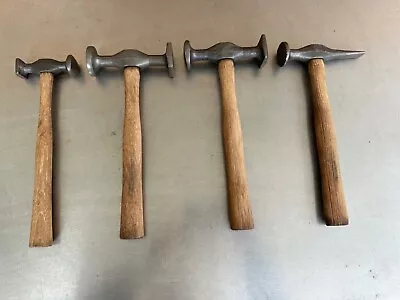 Lof Of 4 Vintage Pick & Ding Auto Body Hammer Metal Working Tools • $50