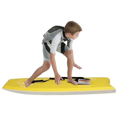 $53.59 • Buy High Quality 41in 25kg Water Kid/Youth Surfboard Yellow