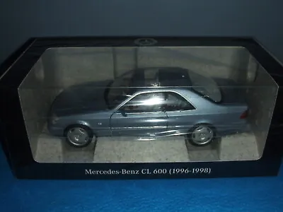 Mercedes Benz C 140 - CL 600 Coupe V12 Pearl-Blue 1:18 New Boxed • $136.21