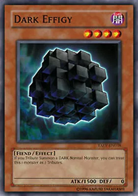 Dark Effigy - TAEV-EN038 - Common - 1st Edition - YuGiOh • £0.99