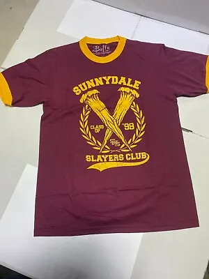 $19.99 • Buy Buffy The Vampire Slayer SunnyDale Slayer Club ORIGINAL, NEW TEE T-SHIRT 