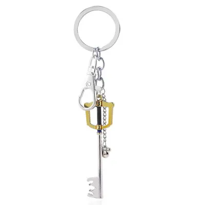 Kingdom Hearts Sora Keyblade Alloy Keychain Keyring Key Chain Pendant Necklace • $3.89