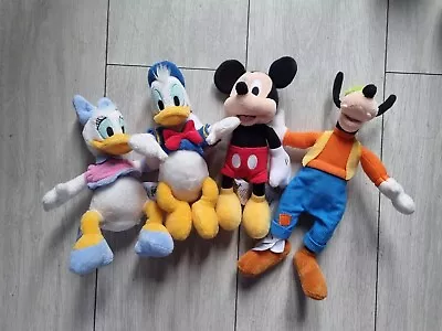 Disney Store Mini 23cm Mickey Mouse & Friends Soft Plush Toy Bundle • £10