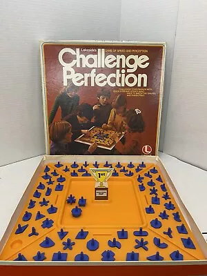 Challenge Perfection Vintage Board Game Lakeside 1978 Missing 1 But Has 3 Extra • $14