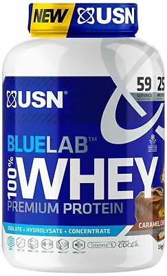 £54.99 • Buy USN Blue Lab 100% Premium Whey Protein 2kg - Please See Description For Offer