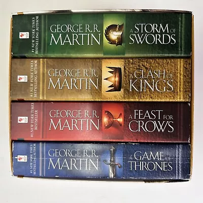 Game Of Thrones (A Song Of Ice And Fire) George R.R. Martin 4 Book Set • $11.86