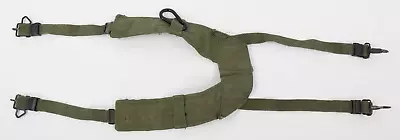 Vintage Vietnam Era M-1956 Field Pack Suspender Straps OG-107 Original Surplus • $29.95