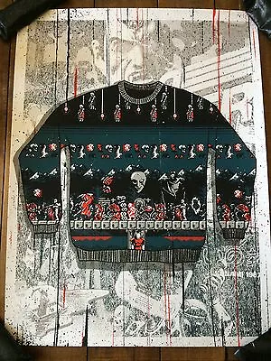 $285 • Buy Castlevania Ugly Christmas Sweater Gift Poster Video Game Art Print Nintendo Vtg
