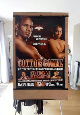 MIGUEL COTTO Vs. ALFONSO GOMEZ : Original HBO CCTV Boxing Fight Poster 30D • $157.87