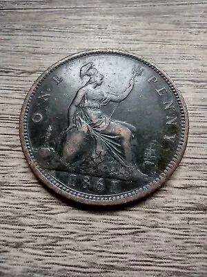 1861Victoria Penny Ref111 • £11.95