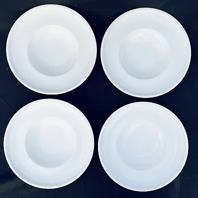 Villeroy & Boch HOME ELEMENTS Individual Pasta Bowl All White EUC SET OF 4 • $65