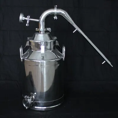 3 Inch Stainless Steel Pot Still - 8 Gallon Boiler - 304 SS - Home Distillery • $599.95