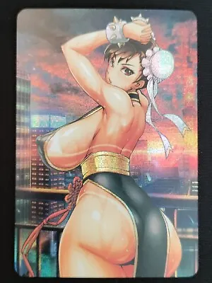 $12.99 • Buy  Sexy Adult Anime Waifu Doujin Foil Fan Art Trading Card Chun-li 
