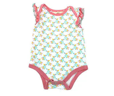 Matilda Jane Baby Girl 3-6 Month Brilliant Daydream Flutterby Bird Cage Bodysuit • $10.99