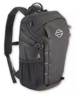 Harley-Davidson Durable Water-Repellent Polyester Street Cruiser Backpack  Black • $74.95