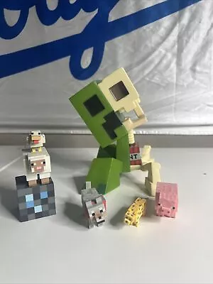 Minecraft Creeper 3D Anatomy 8  Vinyl Action Figure Jinx Mojang. • $19.99