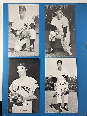  1950's - 1960's J. D. McCarthy New York Yankees Player Postcards Lot Of 7  • $84.36