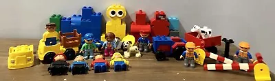 LEGO DUPLO BULK LOT 60 + Pieces With Tractor People Animals  • $40