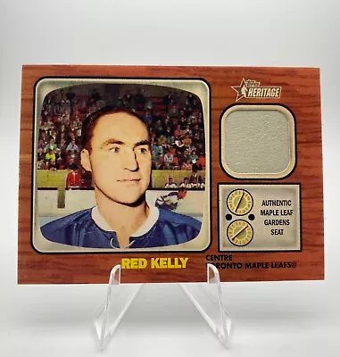 Red Kelly 2002 Topps Reprint # 79 Authentic Maple Leaf Gardens Seat • $36.80