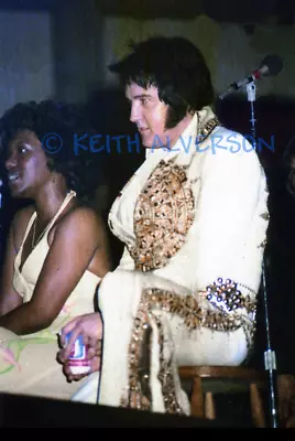 Elvis Presley Color Concert Photograph #2 - Macon Ga - June 1 1977 • $3.79