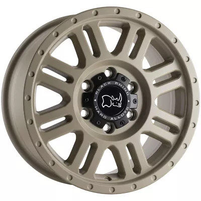 Black Rhino Yellowstone 18x8 6x130 +48mm Desert Sand Wheel Rim 18  Inch • $288.99