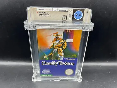 Deadly Towers Nintendo NES WATA 9.0 A FACTORY SEALED VGA • $249.99