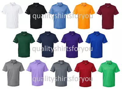 ADIDAS Mens Dri Wick UPF Protection GOLF Polo Sport Shirts Size S-4XL NEW A430 • $26.95