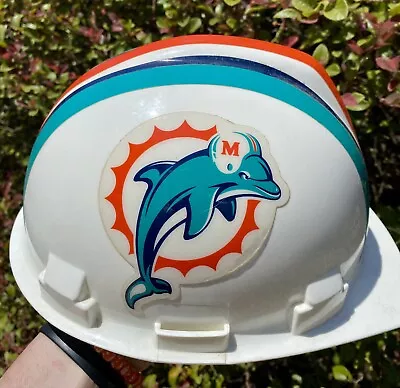 Miami Dolphins Hard Hat Adjustable Vintage Logo NFL • $30