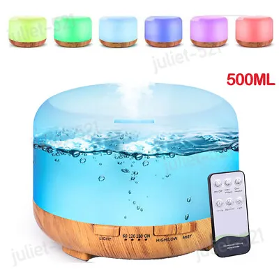 $26.99 • Buy Essential Oils Diffusers For Large Room,7 Color Led Ultrasonic Air Humidifier