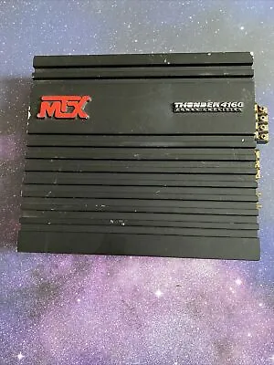 MTX THUNDER 4160 POWER AMPLIFIER 4 Channel SQ Amp. POWERFUL Old School PRO • $159.99