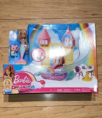 Barbie Dreamtopia Mermaid Playground Chelsea Doll & Playset NEW DAMAGED BOX • $10