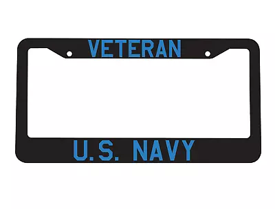 Veteran US USA Navy Military Vet America American Car License Plate Frame • $10.95