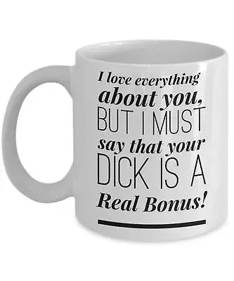 $26.99 • Buy Sexy Valentines Day Gift For Him Funny Boyfriend Coffee Mug Naughty Valentines D