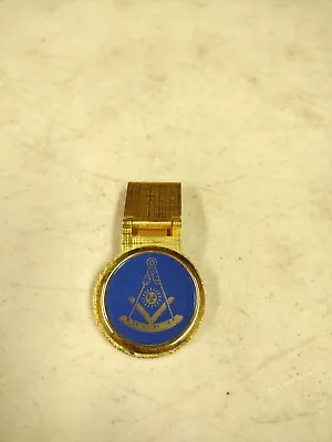 Vintage Brass Masonic Free Mason Money Clip • $19.95