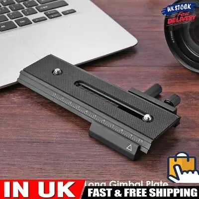 2 Way Macro Focusing Rail Aluminum Alloy Slider For Digital SLR Close-up • £11.09