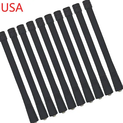 10x VHF Heliflex Antenna For Motorola PRO5150 PRO7150 EP350 EP450 Portable Radio • $17.99