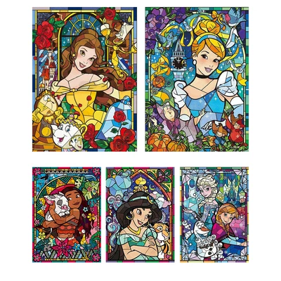 $5.71 • Buy DIY Full Drill 5D Diamond Painting Disney Embroidery Kit Cross Craft Stitch Gift