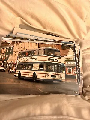 Bus Photo Leyland Atlantean Fleetline JGA 190N Peter Sheffield • £0.99