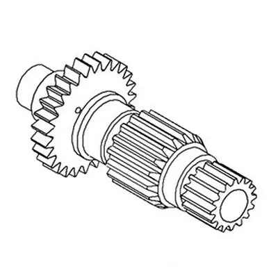 C5NN7C094A Main Transmission Shaft Fits Ford/New Holland 5000 Tractor • $324.99