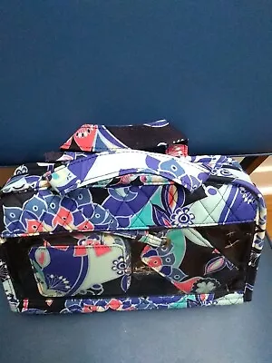 Vera Bradley Floral Hanging Travel Organizer Cosmetic Jewelry Bag Multicolor • $45