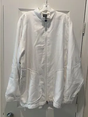 Men’s XL Michael Jordan White Windbreaker • $19.95