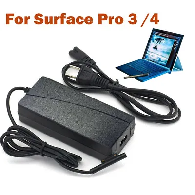 For Microsoft Surface Pro 3 Pro 4 Tablet Power Supply 1625 Adapter Charger 12V • $10.99