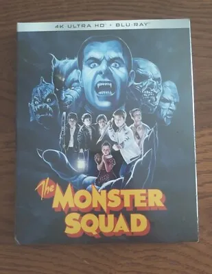 The Monster Squad 4K & Blu-ray 1987 W/ Slipcase BRAND NEW Corner Not Dented! • $65