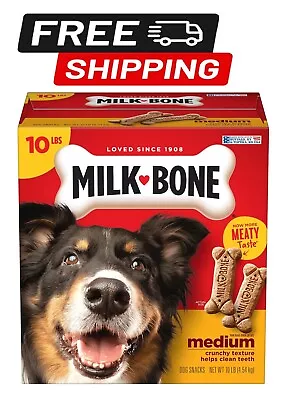 Milk-Bone Original Dog Treats Biscuits For Medium Dogs 10 Pound • $23.99