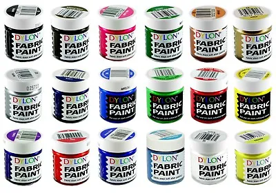 Dylon Fabric Paint Pot - Full Range Of Colours Available! • £6.39